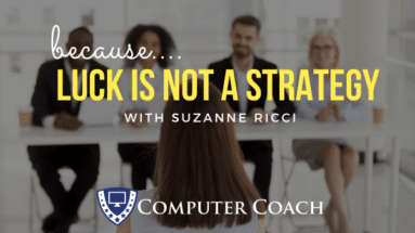 Luck is not a strategy