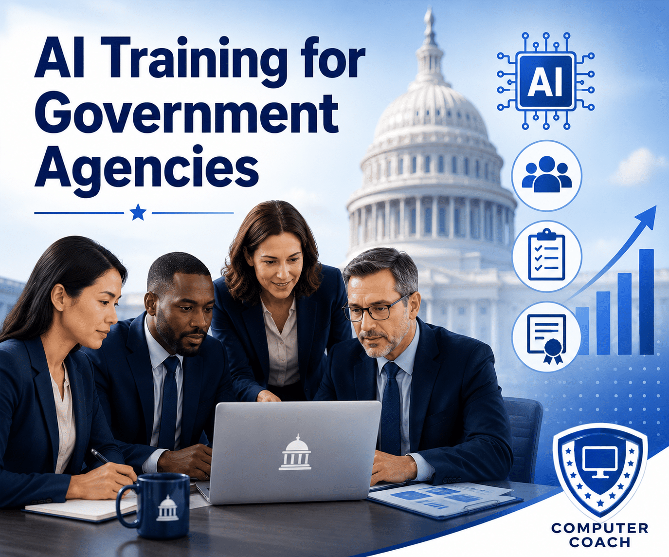 AI training for Government Employees - Computer Coach Training Center