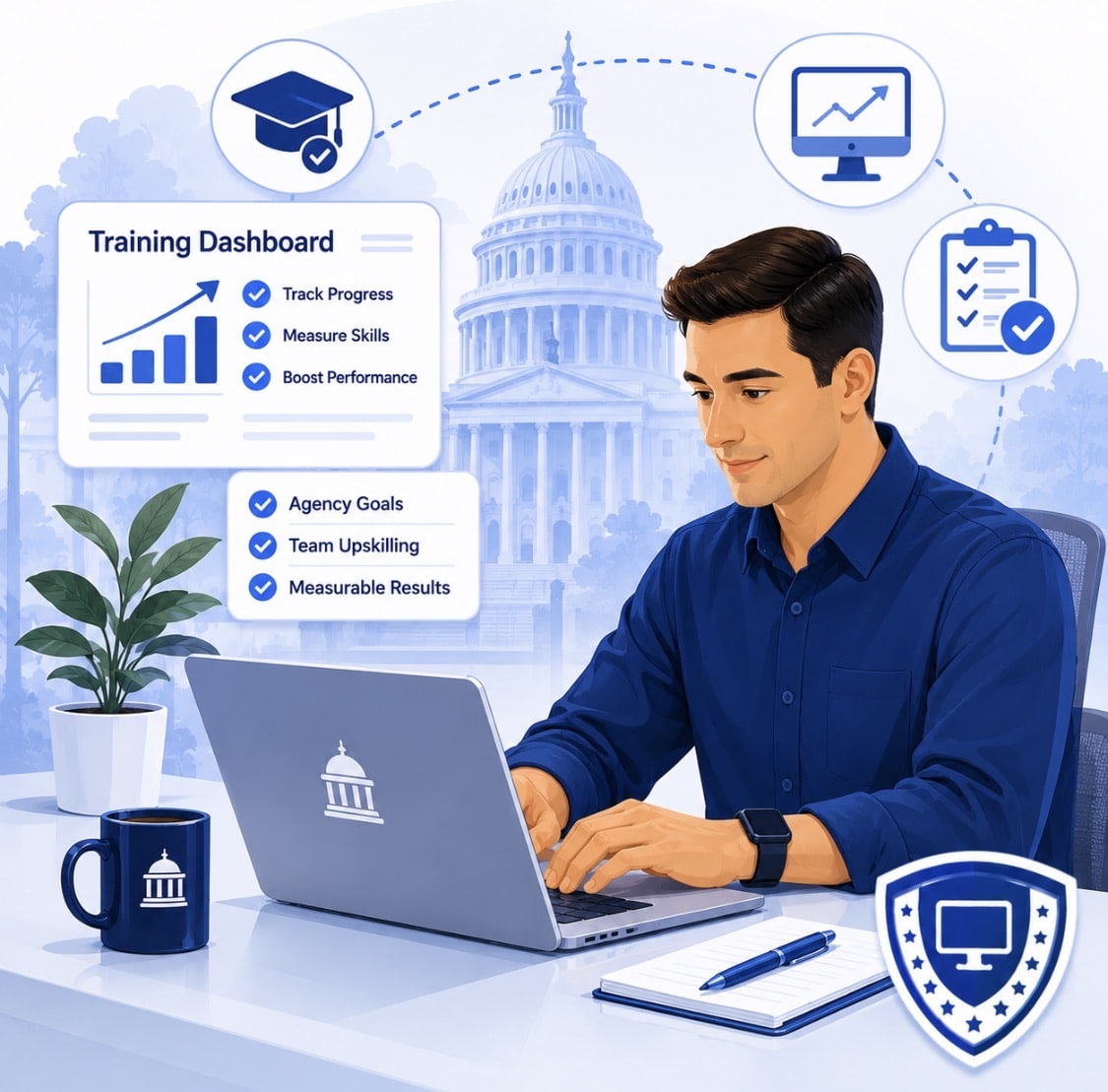 Credentialed AI Training Solutions for Government Employees