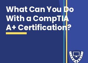 CompTIA A+ Training feature graphic from Computer Coach for the guide on CompTIA A+ certification jobs